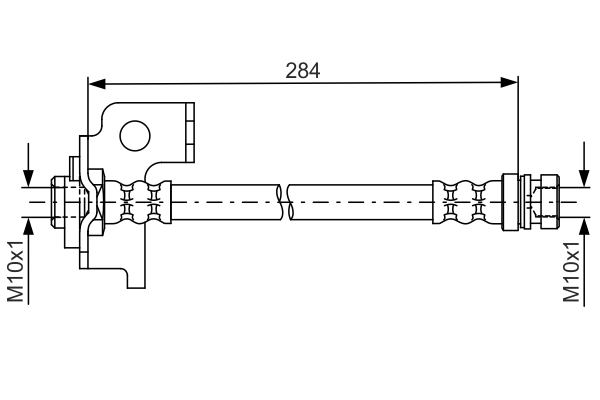 Flexible de frein BOSCH 1 987 481 794