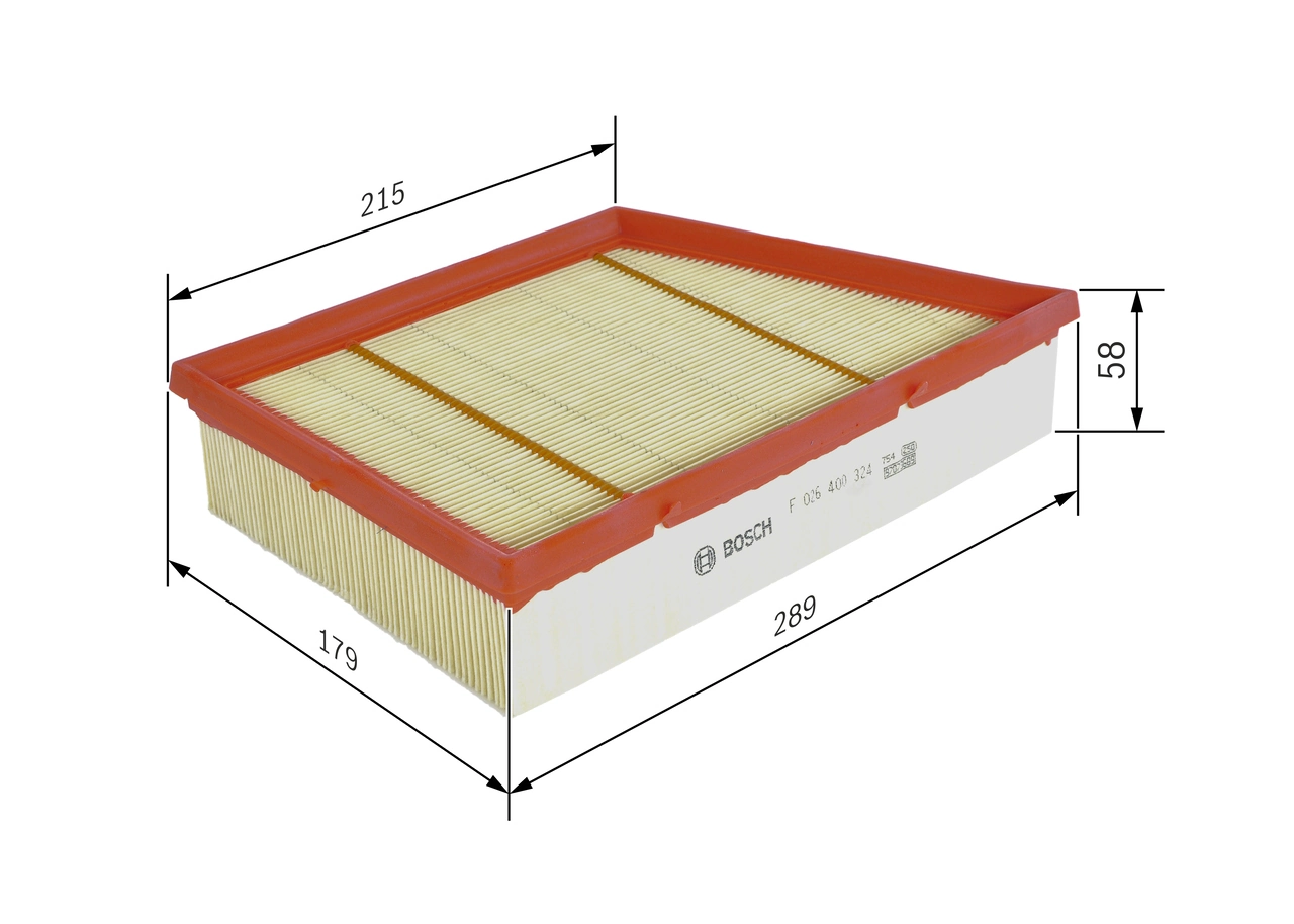 Filtre à air BOSCH F 026 400 324