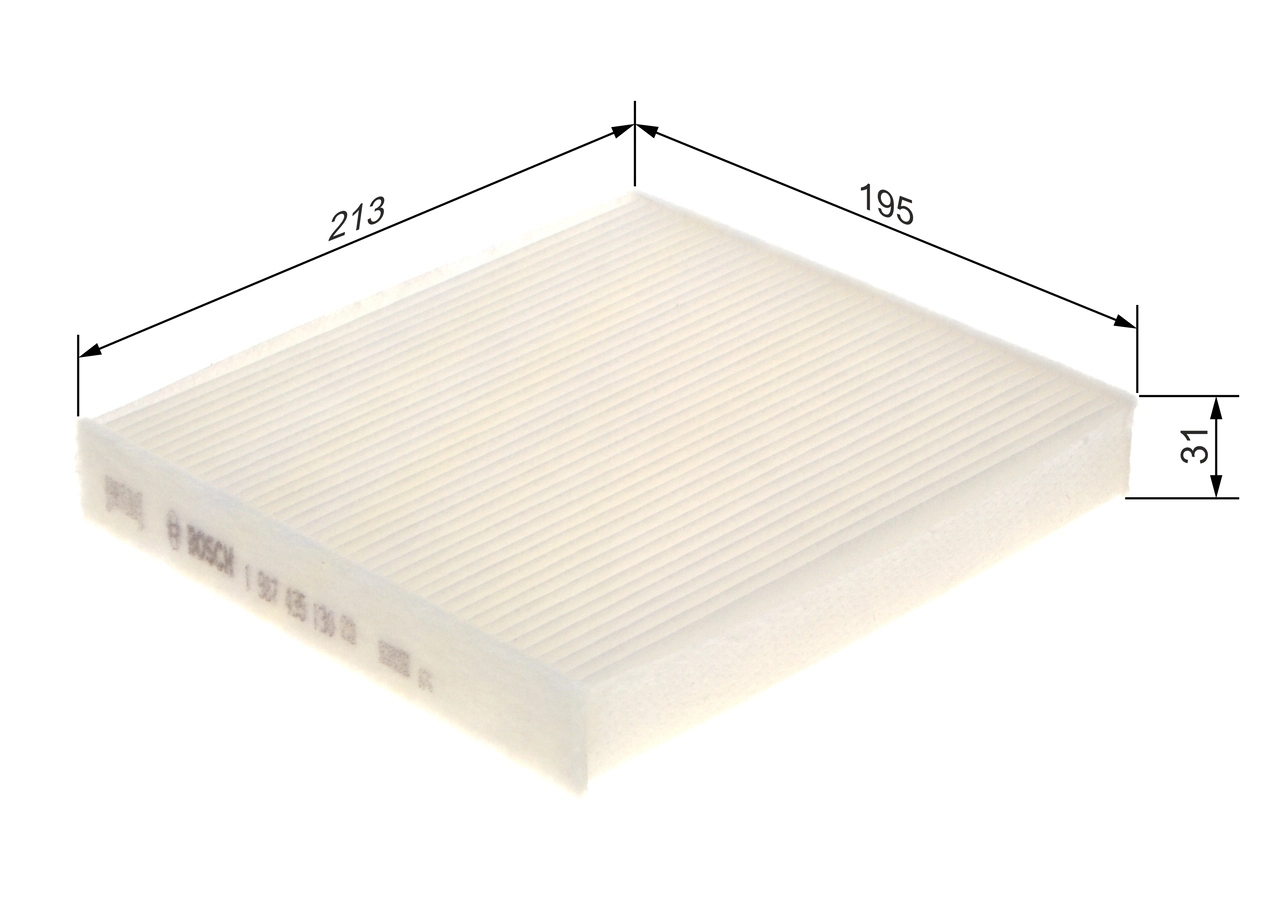 Filtre, air de l'habitacle BOSCH 1 987 435 130