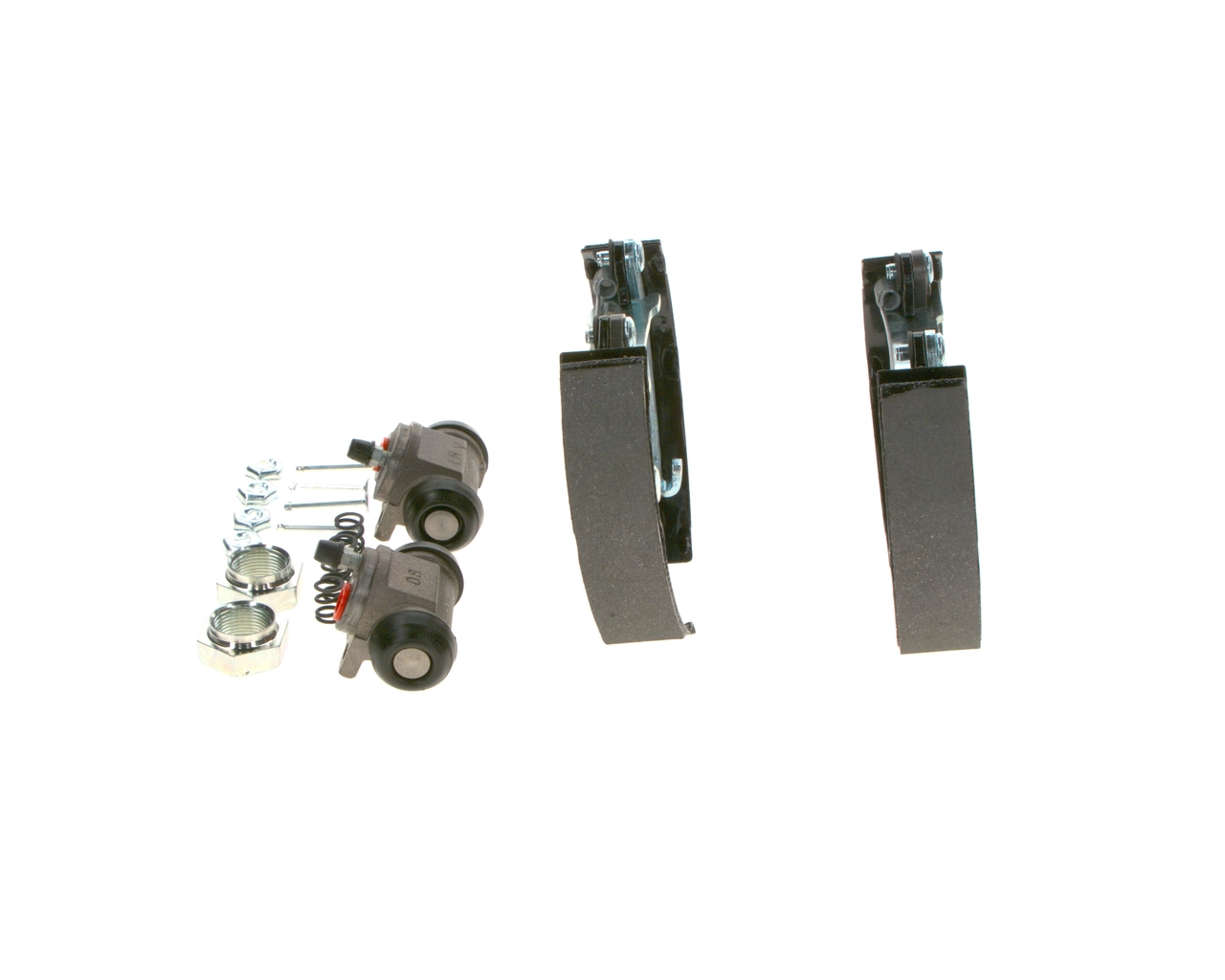 Jeu de mâchoires de frein BOSCH 0 204 114 027