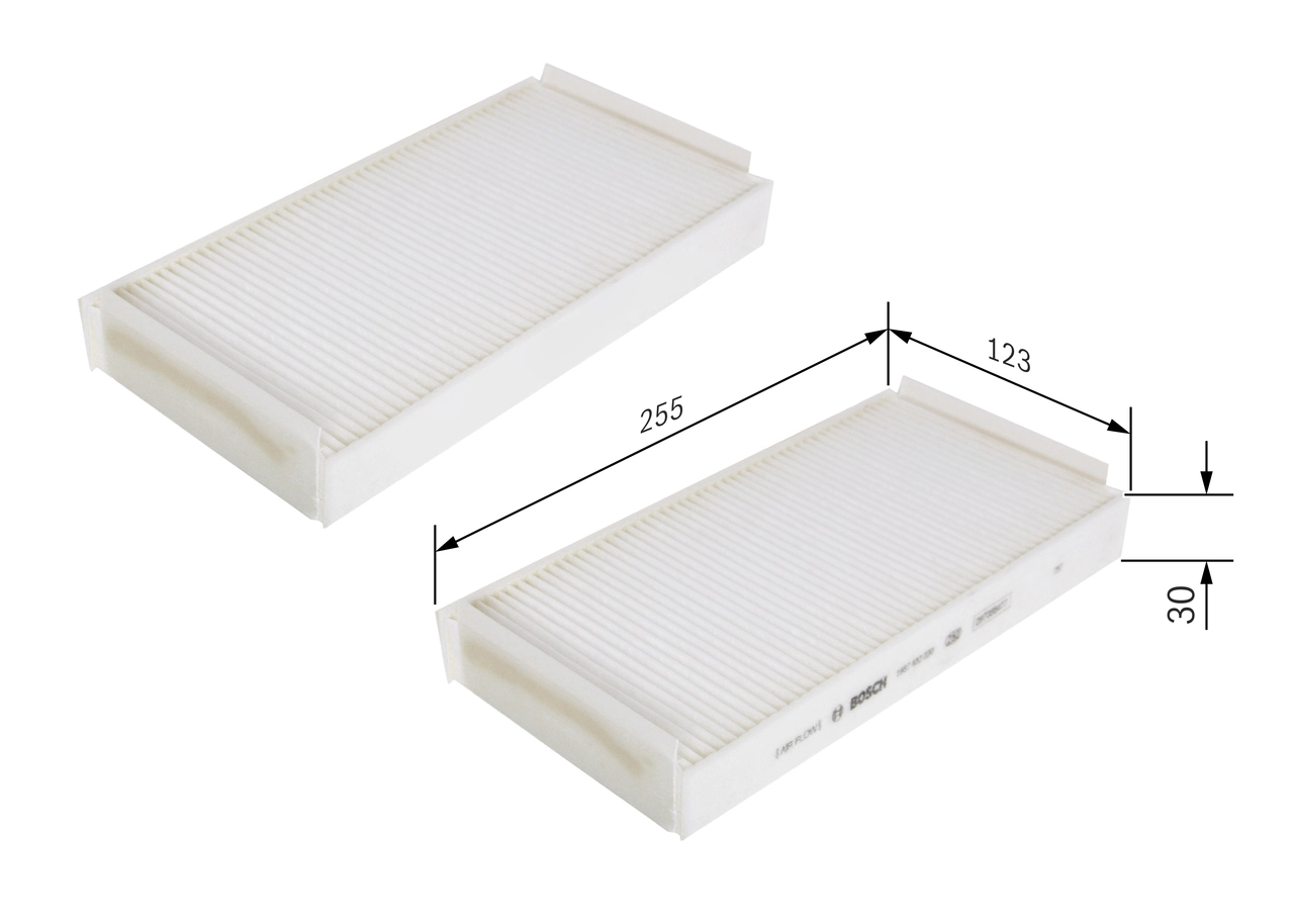 Filtre, air de l'habitacle BOSCH 1 987 432 020