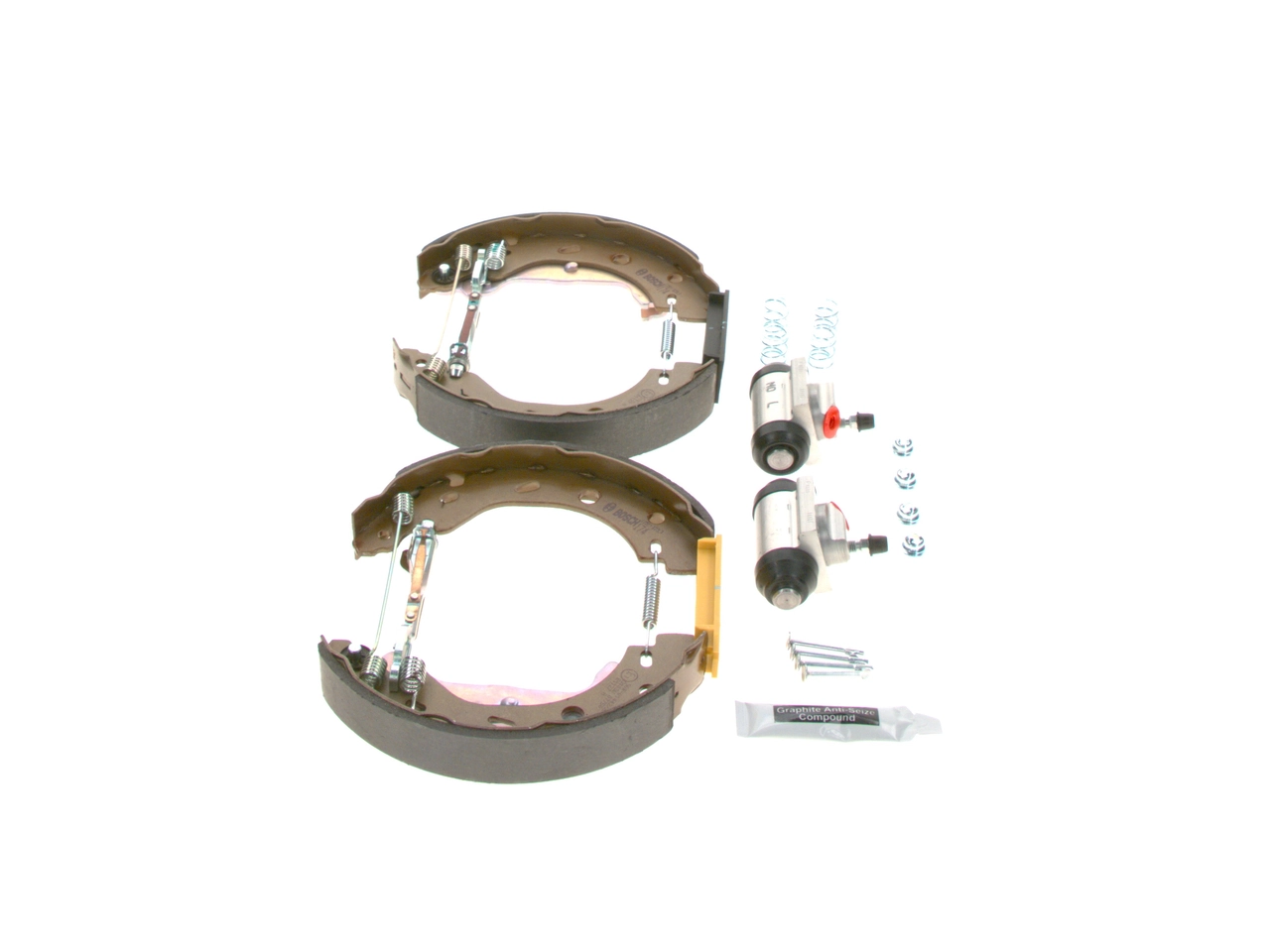 Jeu de mâchoires de frein BOSCH 0 204 114 676