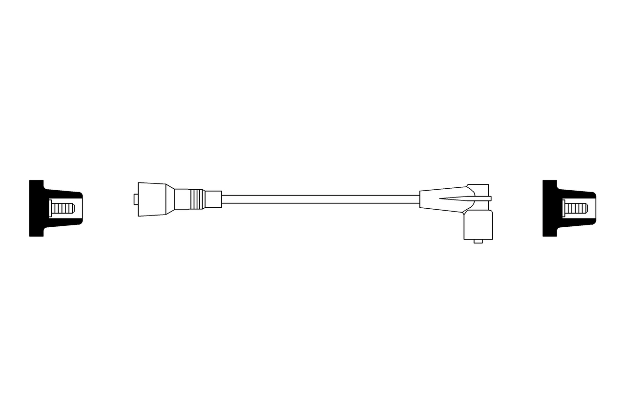 Câble d'allumage BOSCH 0 986 356 230