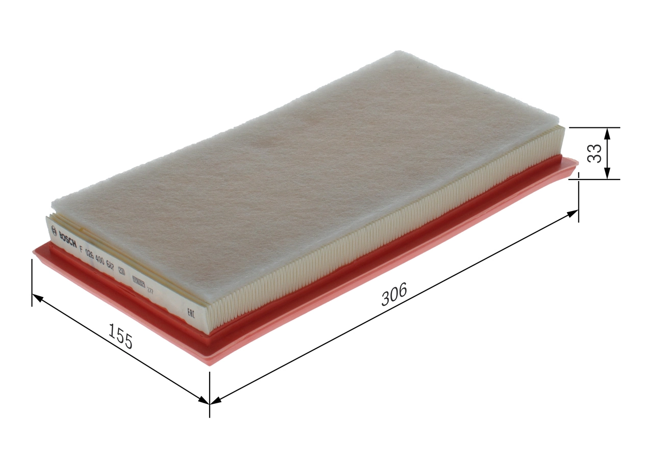 Filtre à air BOSCH F 026 400 687