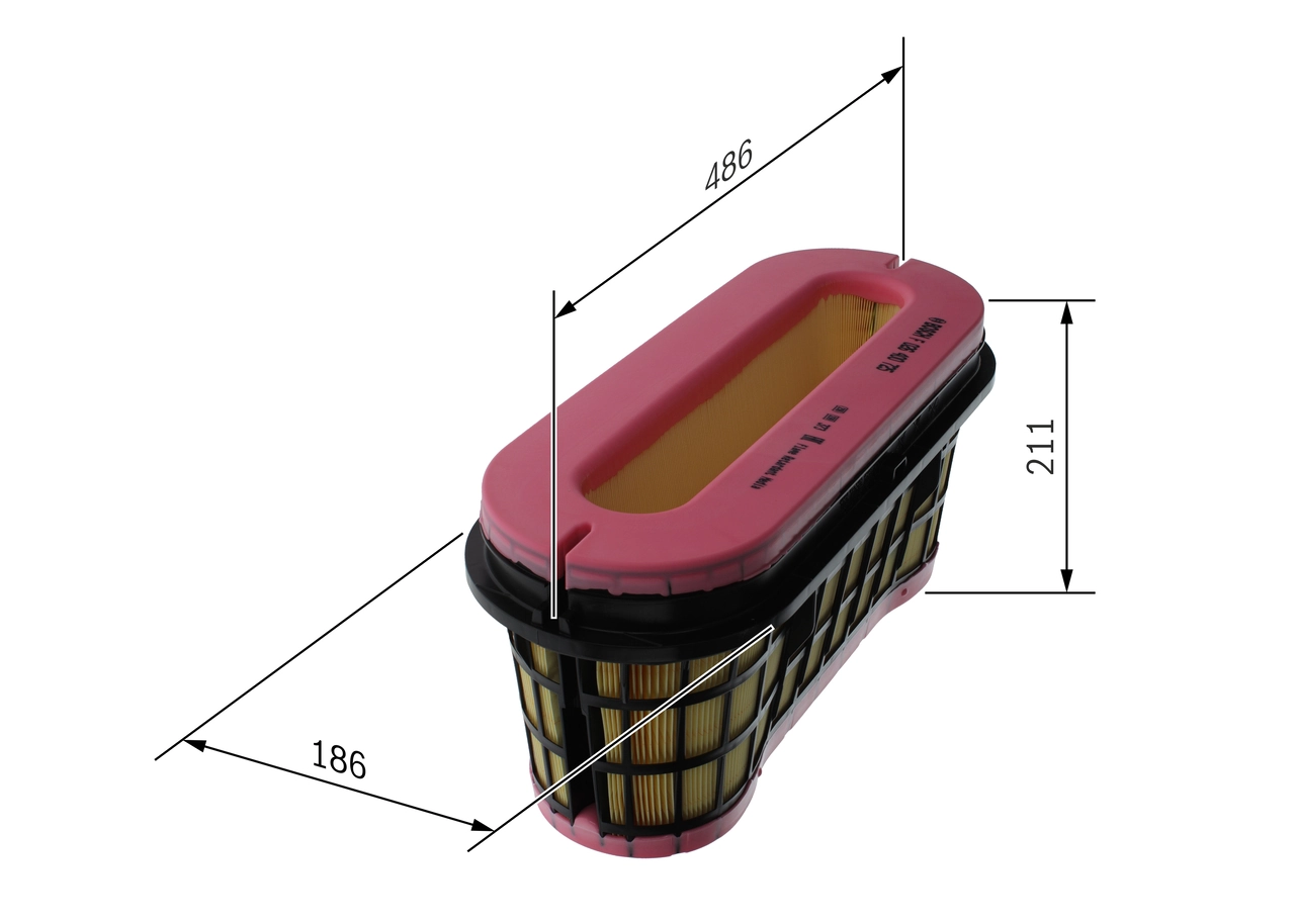 Filtre à air BOSCH F 026 400 725