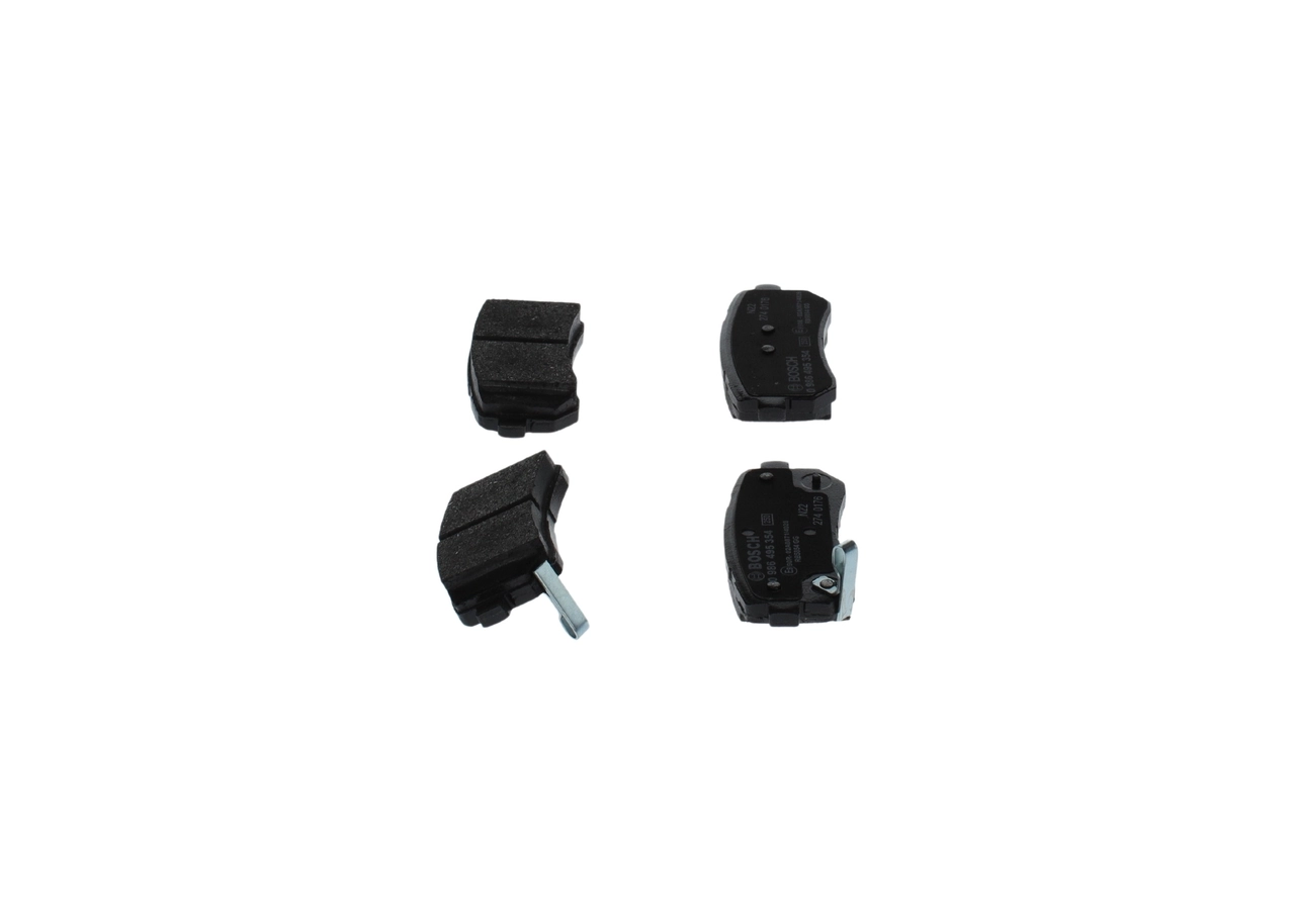 Kit de plaquettes de frein, frein à disque BOSCH 0 986 495 354
