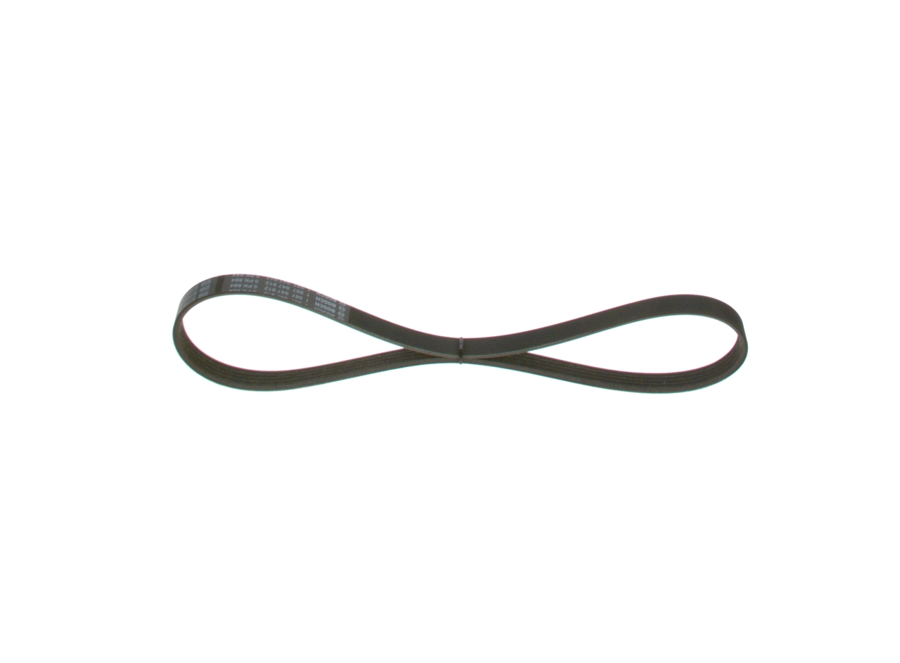 Courroie trapézoïdale à nervures BOSCH 1 987 947 912