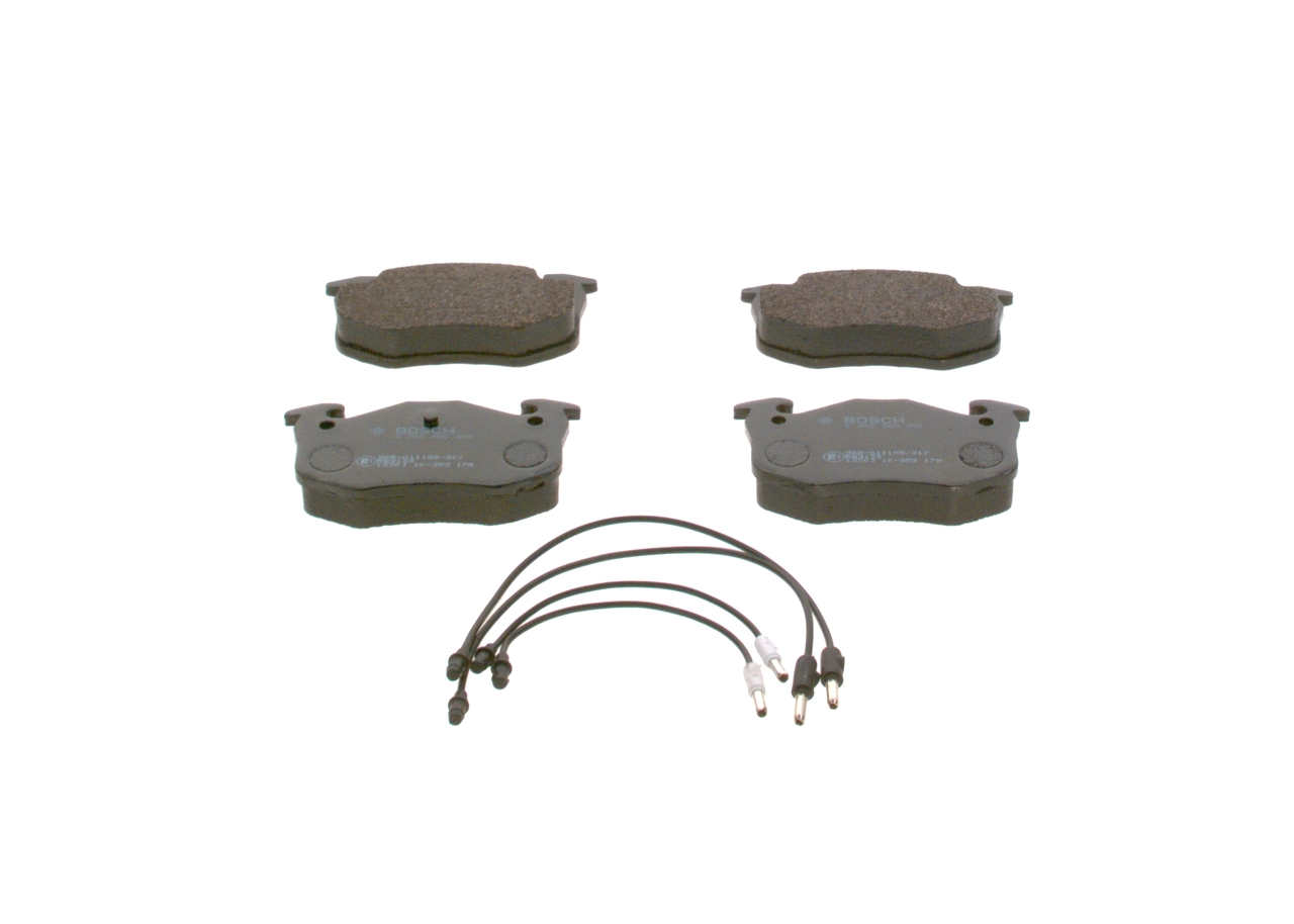 Kit de plaquettes de frein, frein à disque BOSCH 0 986 466 350