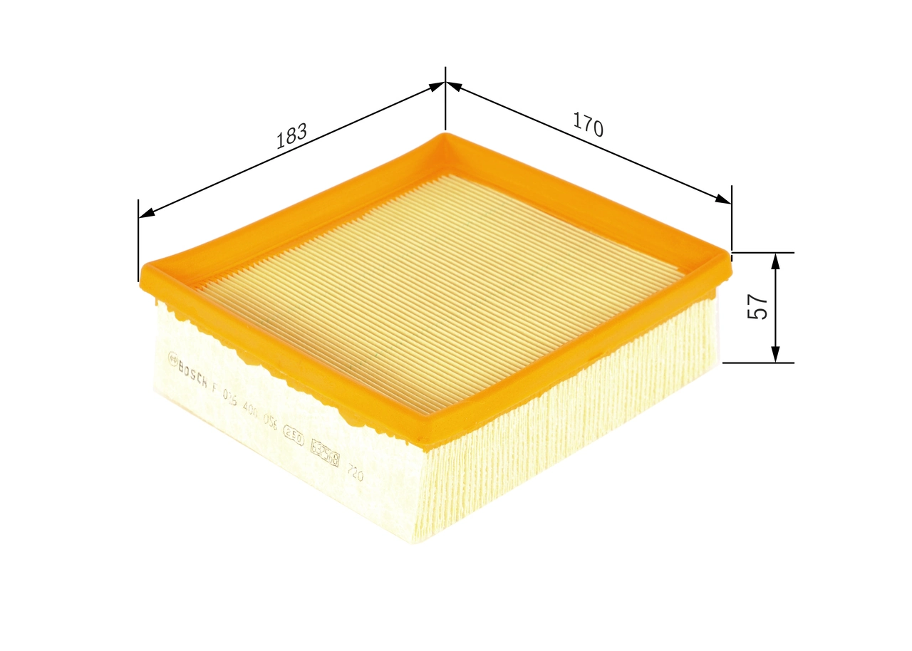 Filtre à air BOSCH F 026 400 056