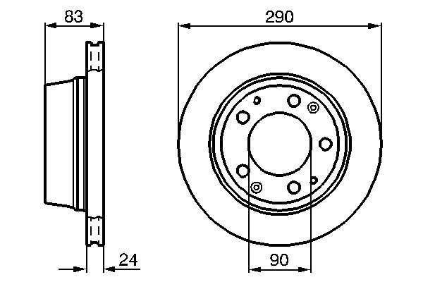 Disque de frein BOSCH 0 986 478 310