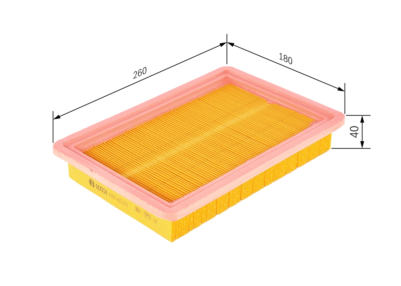 Filtre à air BOSCH 1 457 433 073