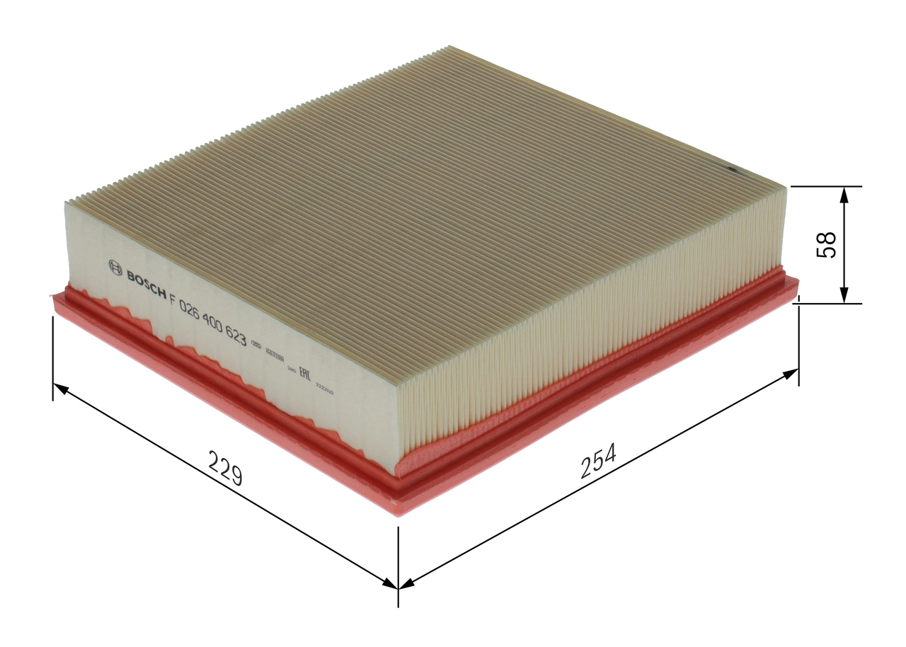 Filtre à air BOSCH F 026 400 623