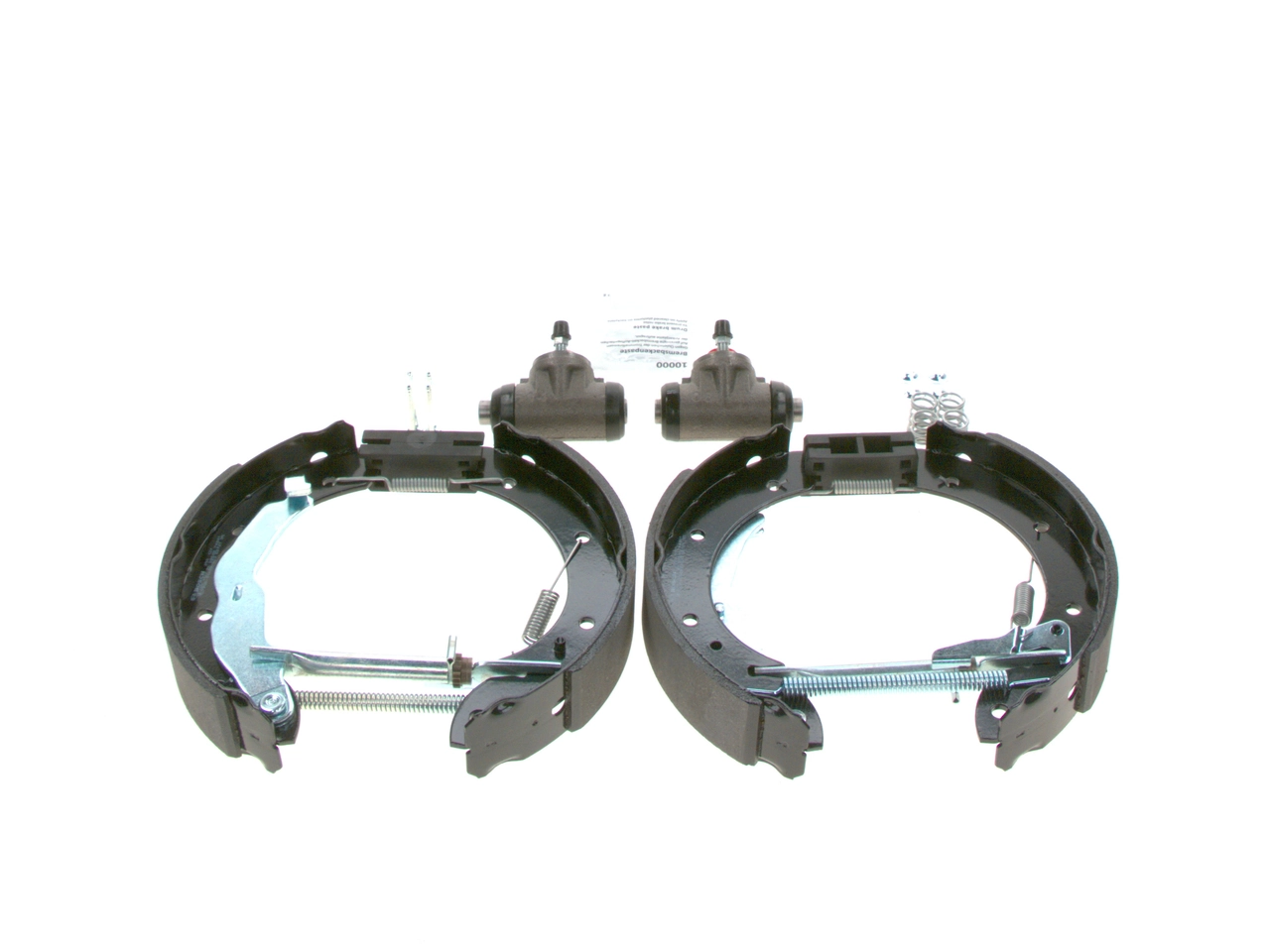 Jeu de mâchoires de frein BOSCH 0 204 114 518