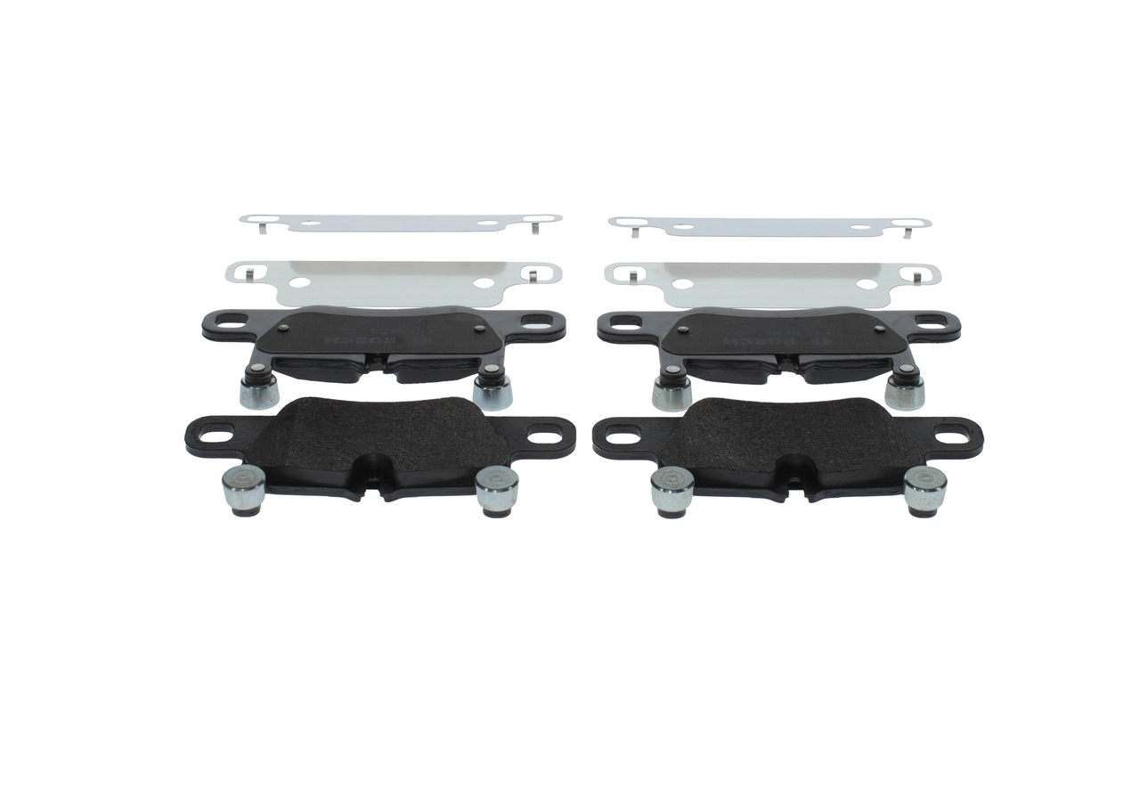 Kit de plaquettes de frein, frein à disque BOSCH 0 986 424 972