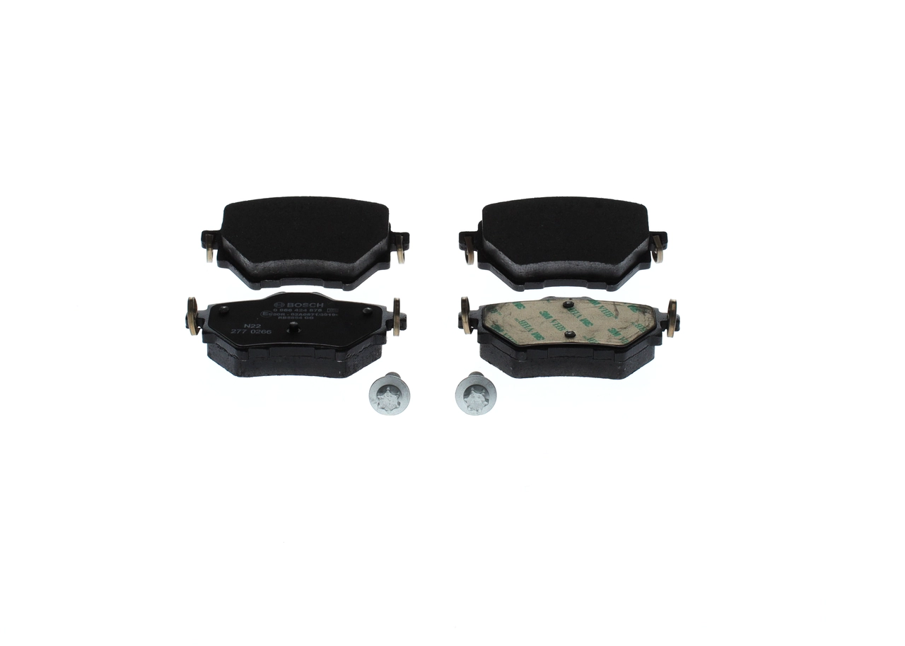 Kit de plaquettes de frein, frein à disque BOSCH 0 986 424 878