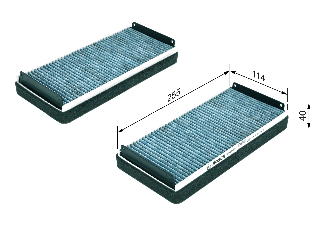 Filtre, air de l'habitacle BOSCH 0 986 628 528
