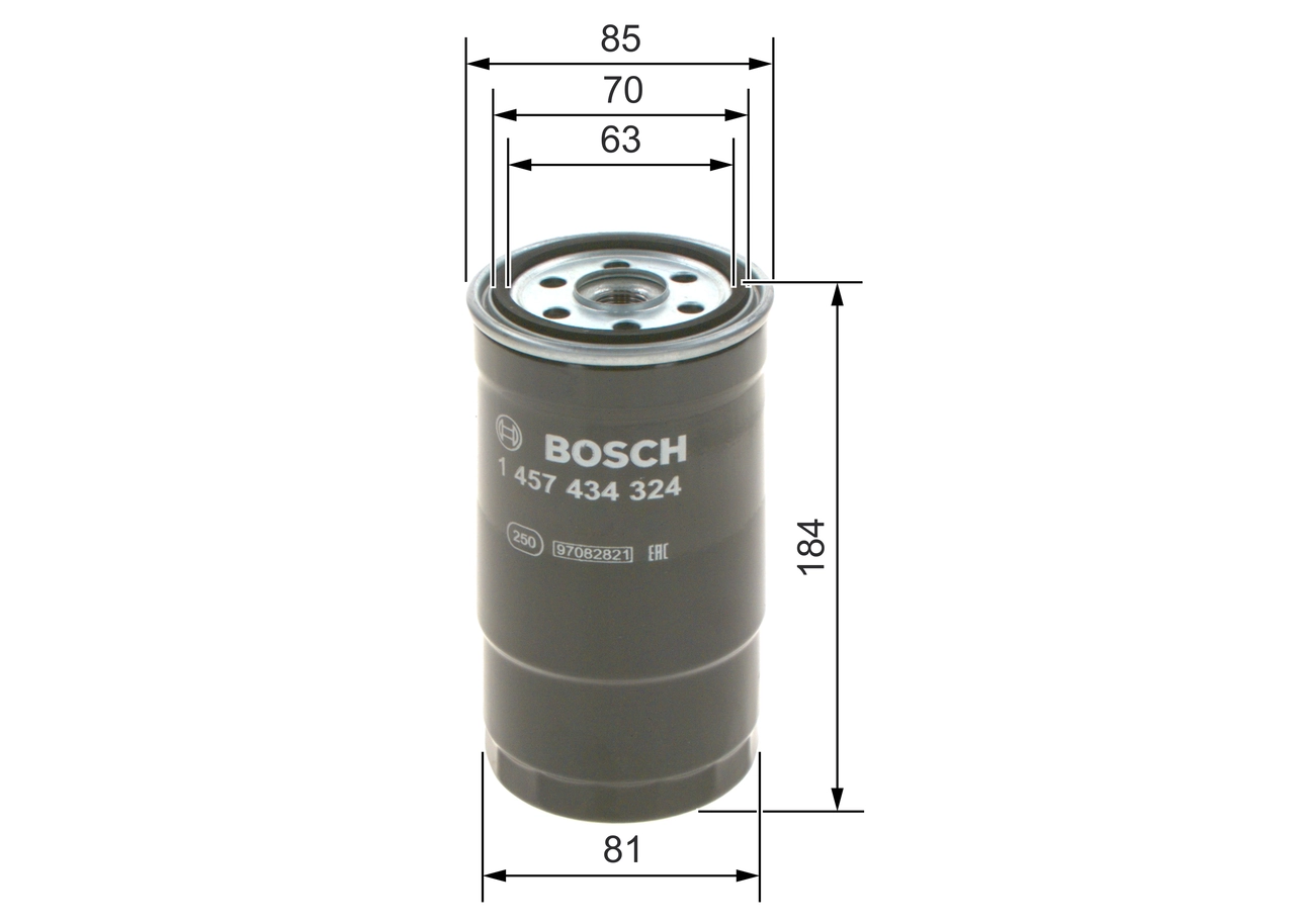 Filtre à carburant BOSCH 1 457 434 324