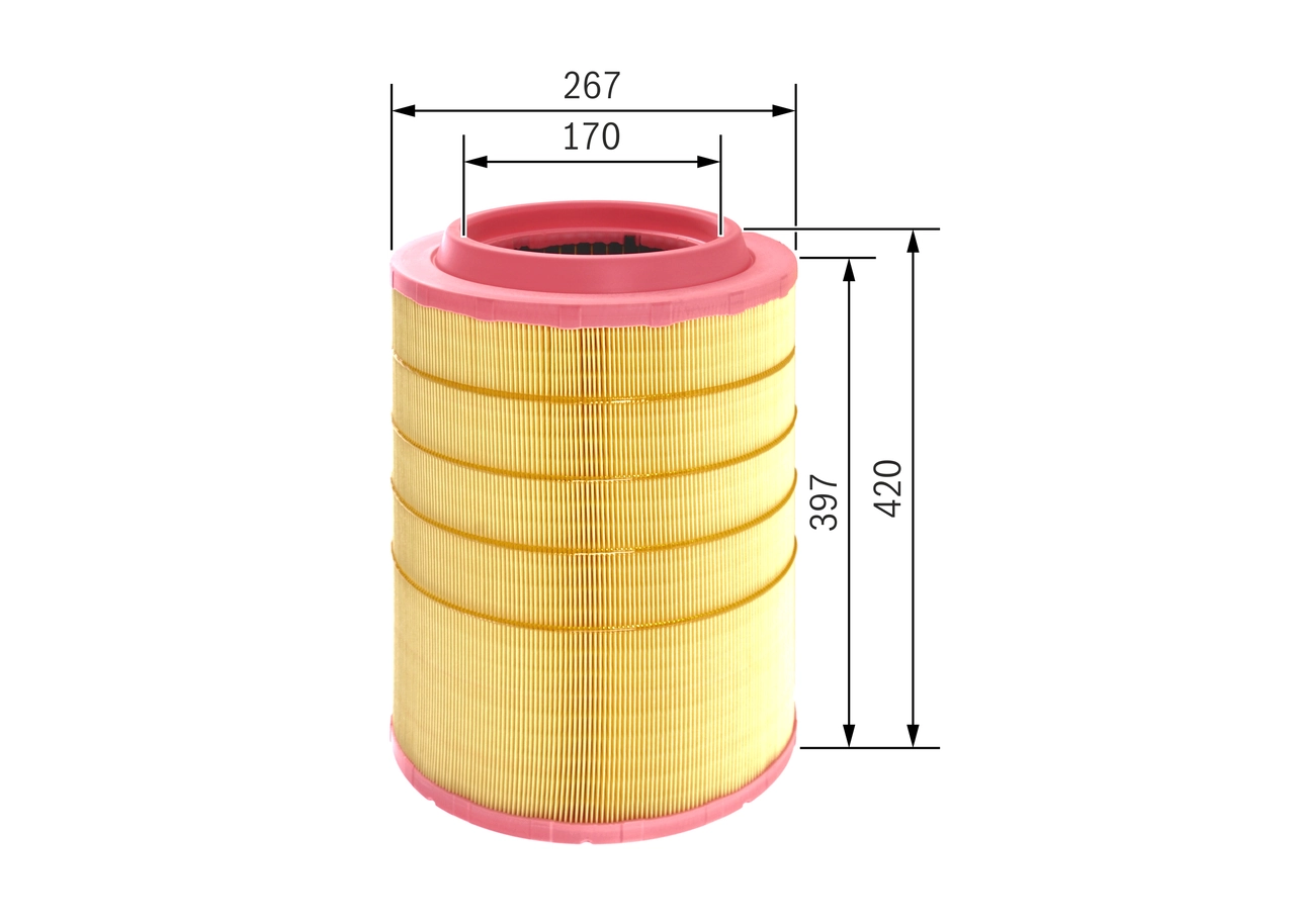 Filtre à air BOSCH F 026 400 533