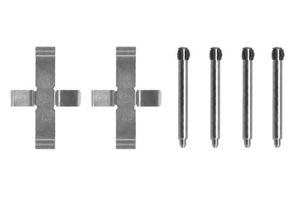 Kit d'accessoires, plaquette de frein a disque