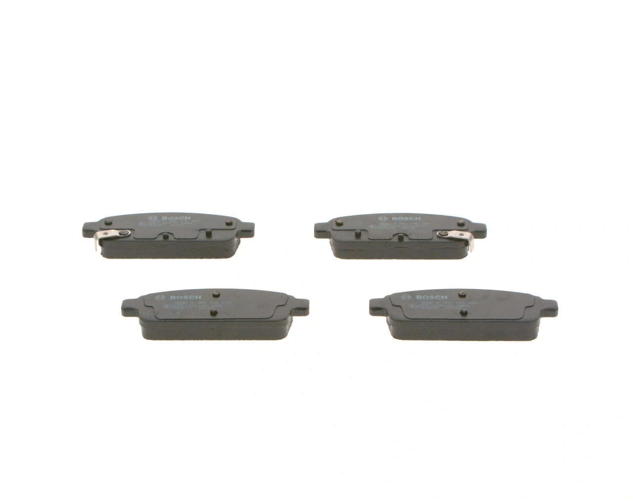 BOSCH 0 986 495 259 — Колодки гальмівні дискові