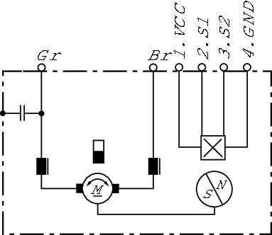 Moteur d'essuie-glace BOSCH 0 986 337 270