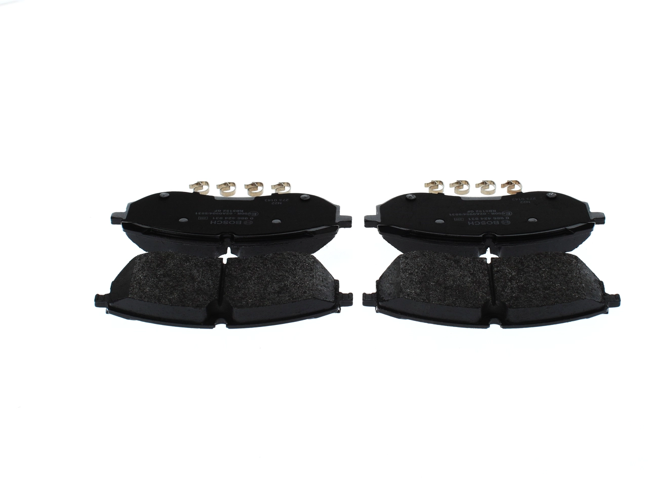 Kit de plaquettes de frein, frein a disque