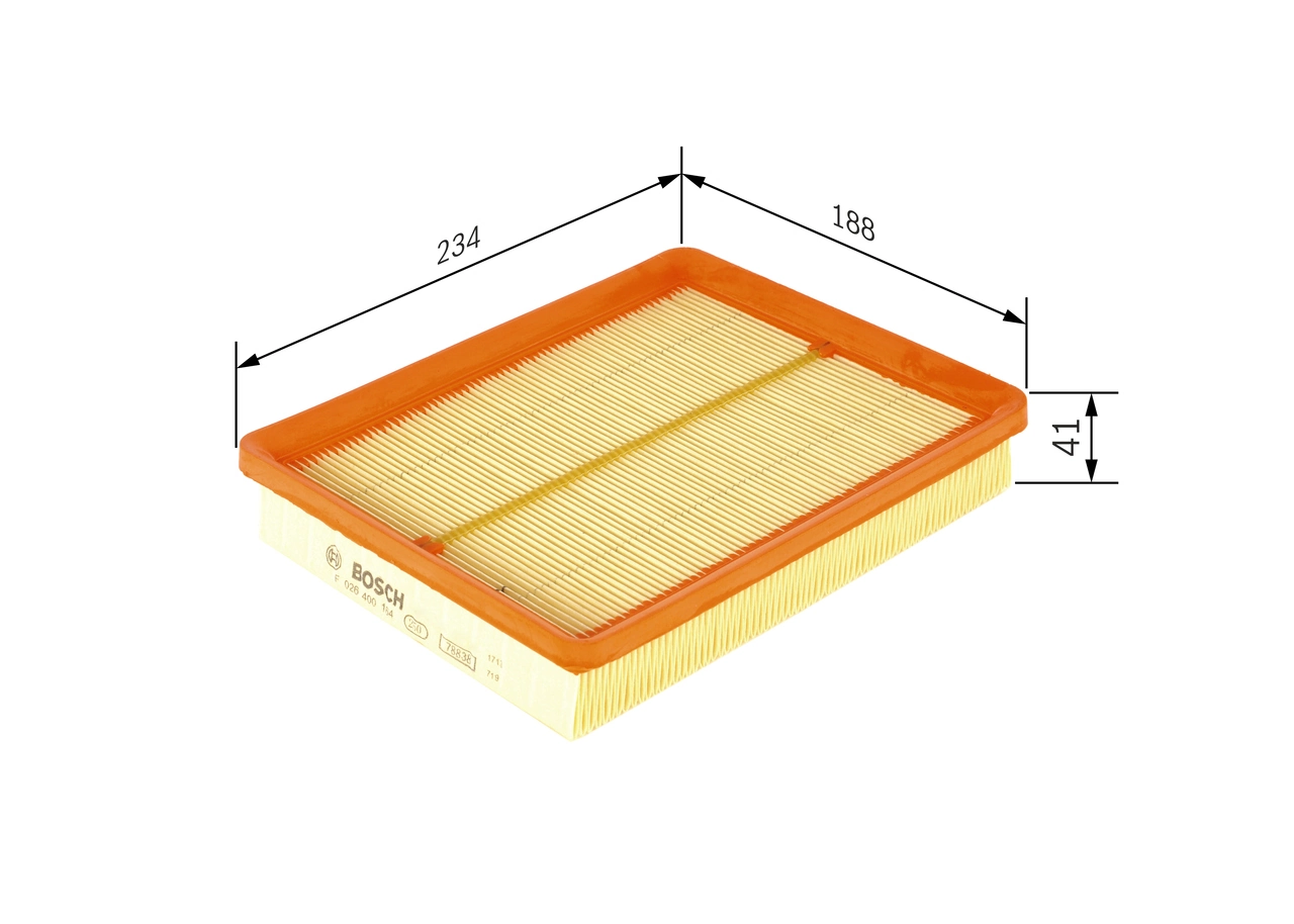 Filtre à air BOSCH F 026 400 164