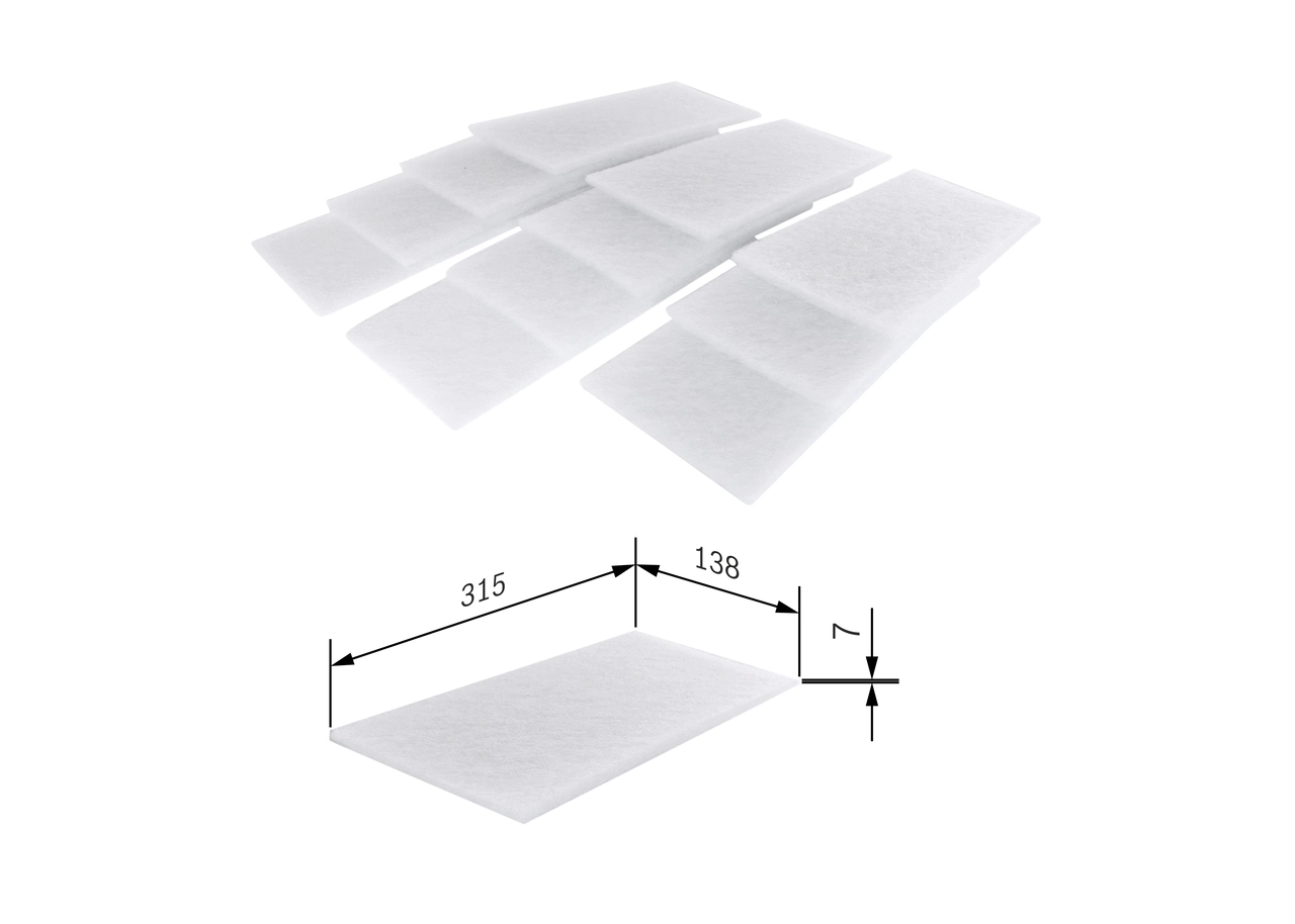 Filtre, air de l'habitacle BOSCH 1 987 431 184