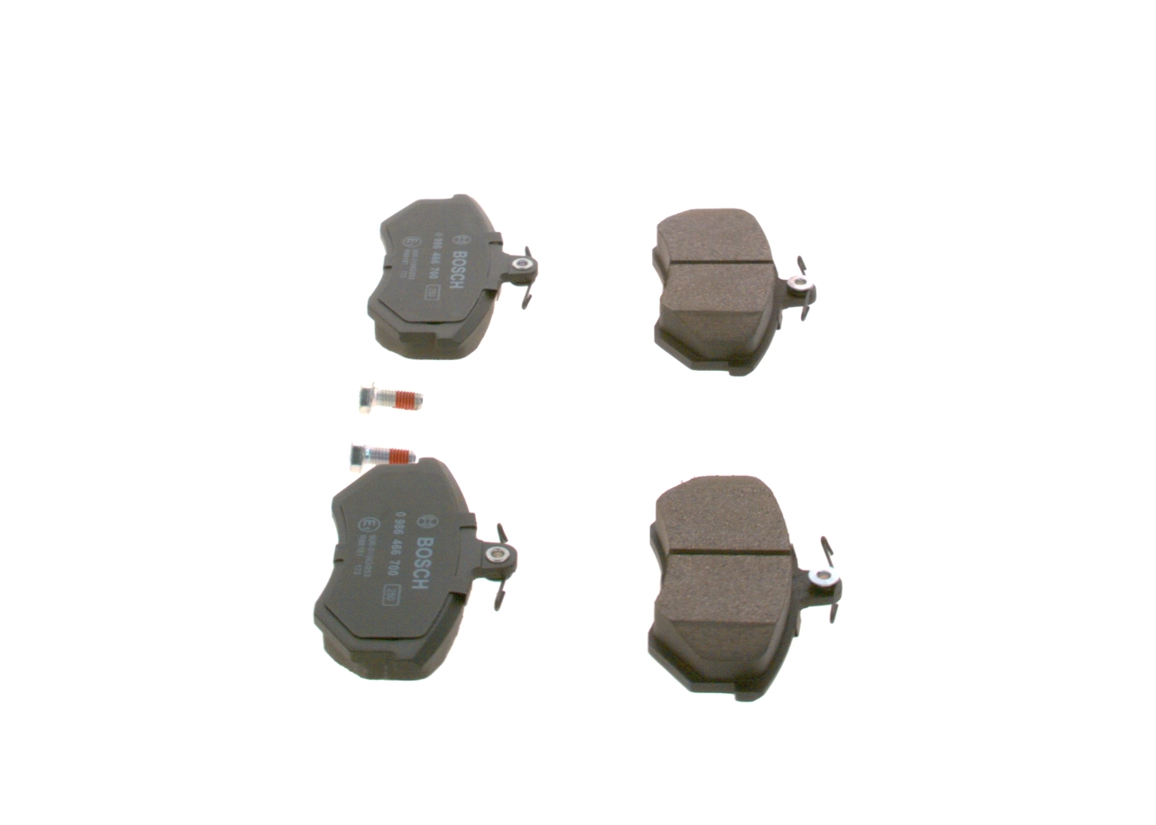Kit de plaquettes de frein, frein à disque BOSCH 0 986 466 700