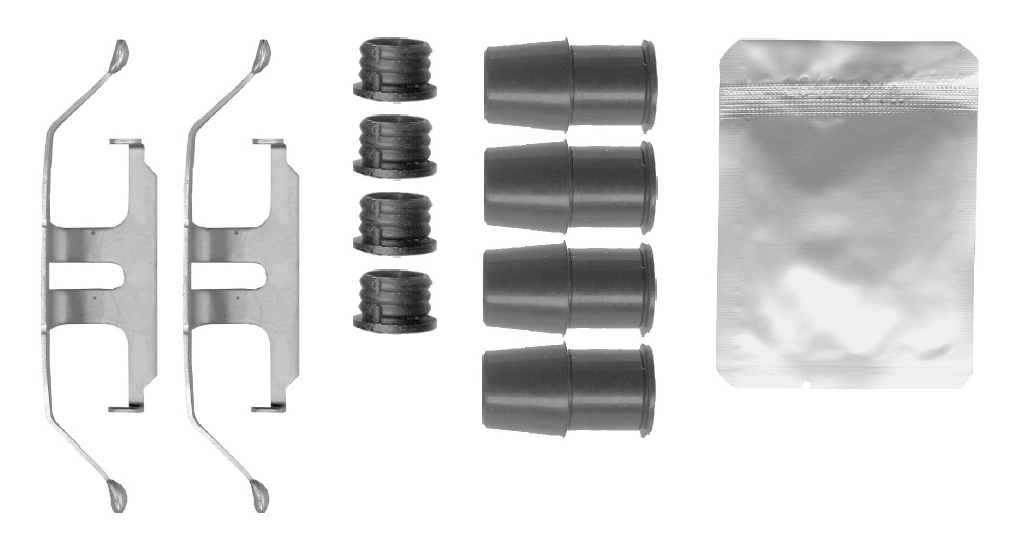 Kit d'accessoires, plaquette de frein a disque
