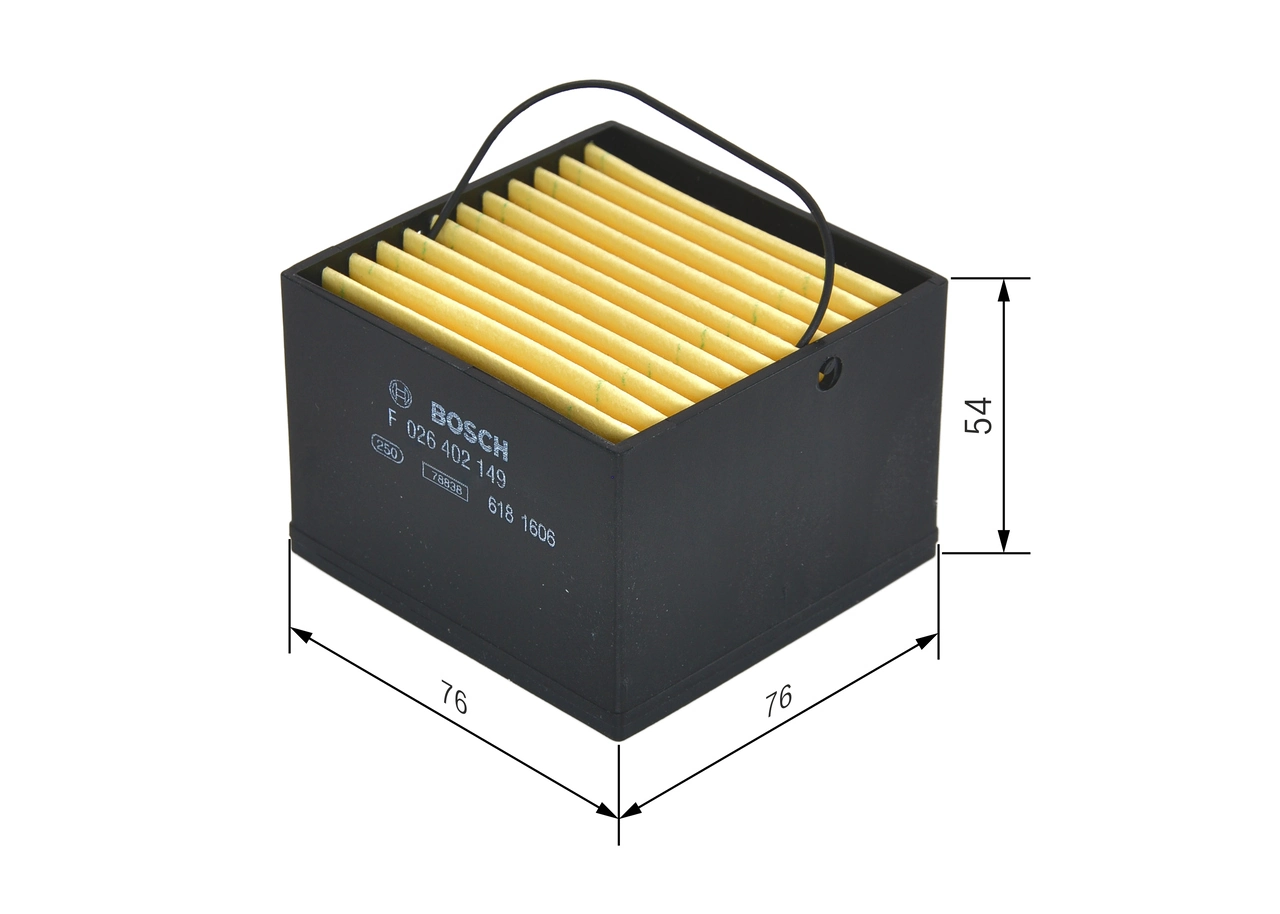Filtre à carburant BOSCH F 026 402 149