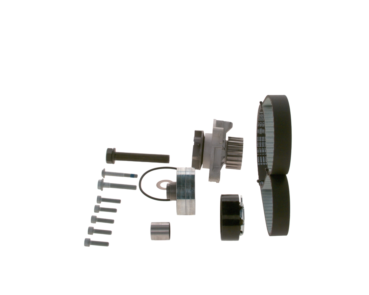 Pompe à eau + kit de courroie crantée BOSCH 1 987 946 449