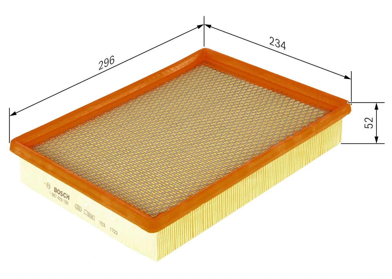 Filtre à air BOSCH 1 987 429 193