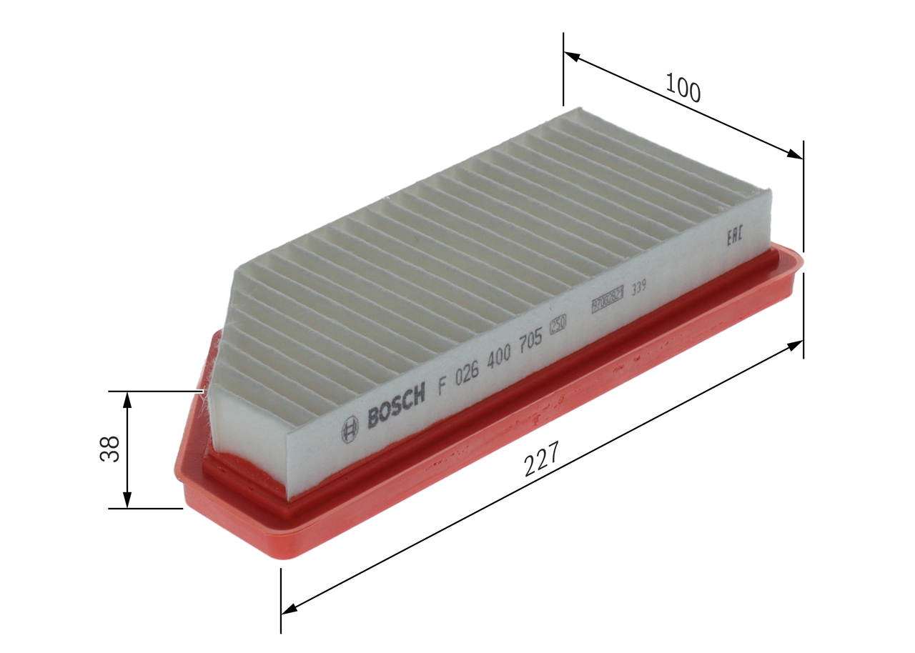 Filtre à air BOSCH F 026 400 705