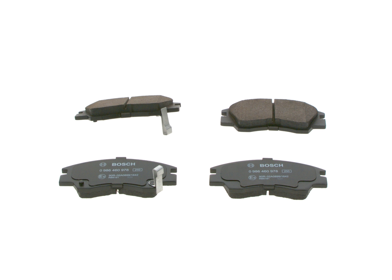 Комплект гальмівних колодок BOSCH (0 986 460 978)
