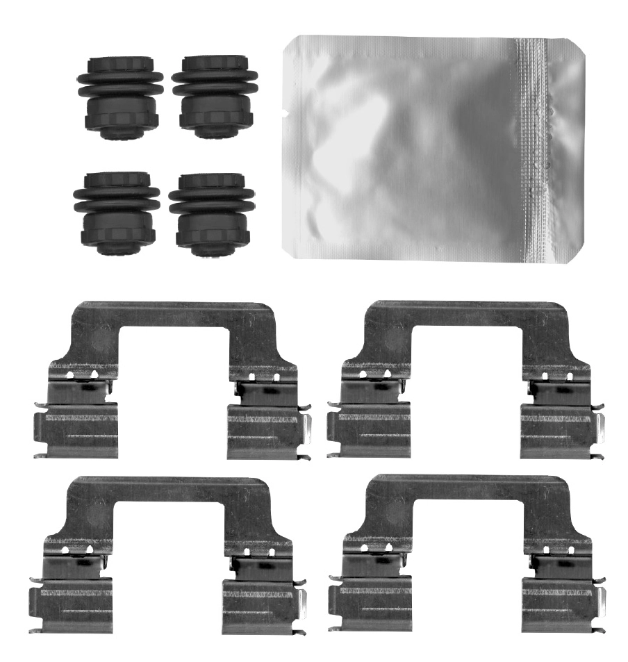 Kit d'accessoires, plaquette de frein a disque