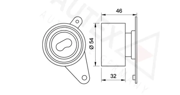 Tensioner Pulley, timing belt