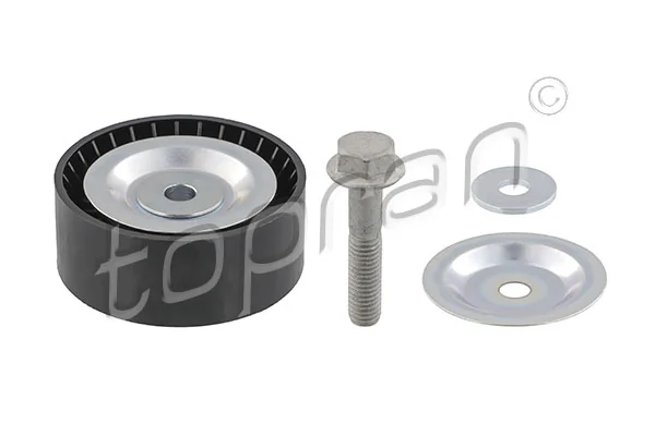 Poulie renvoi/transmission, courroie trapézoïdale à nervures TOPRAN 408 814