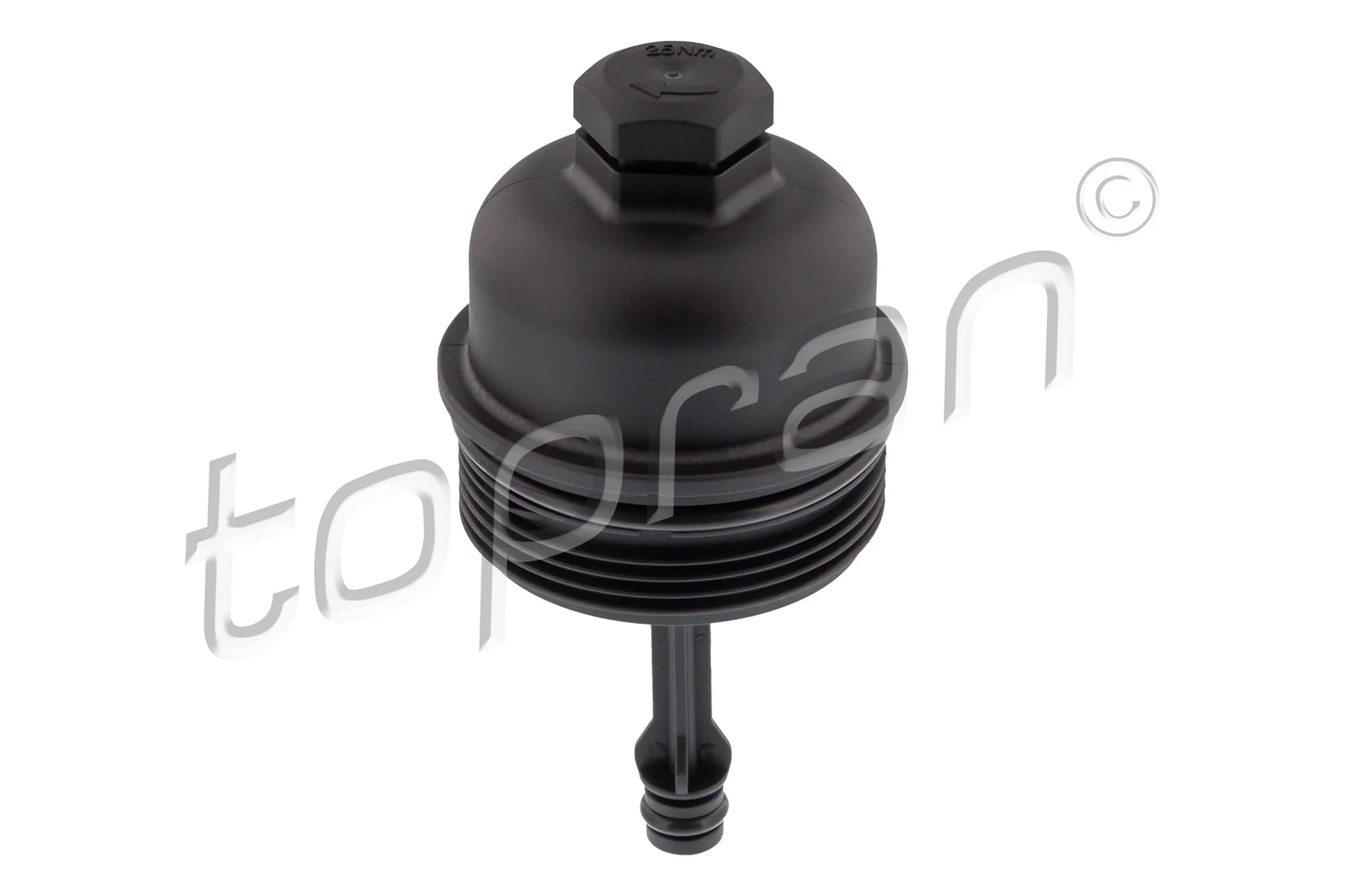 Couvercle, boîtier du filtre à huile TOPRAN 410 571