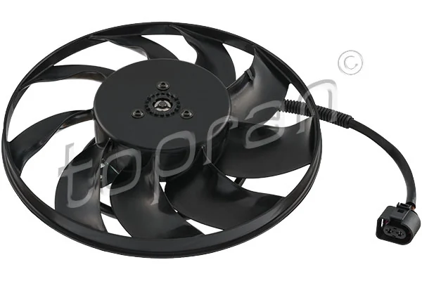 Ventilateur, refroidissement du moteur