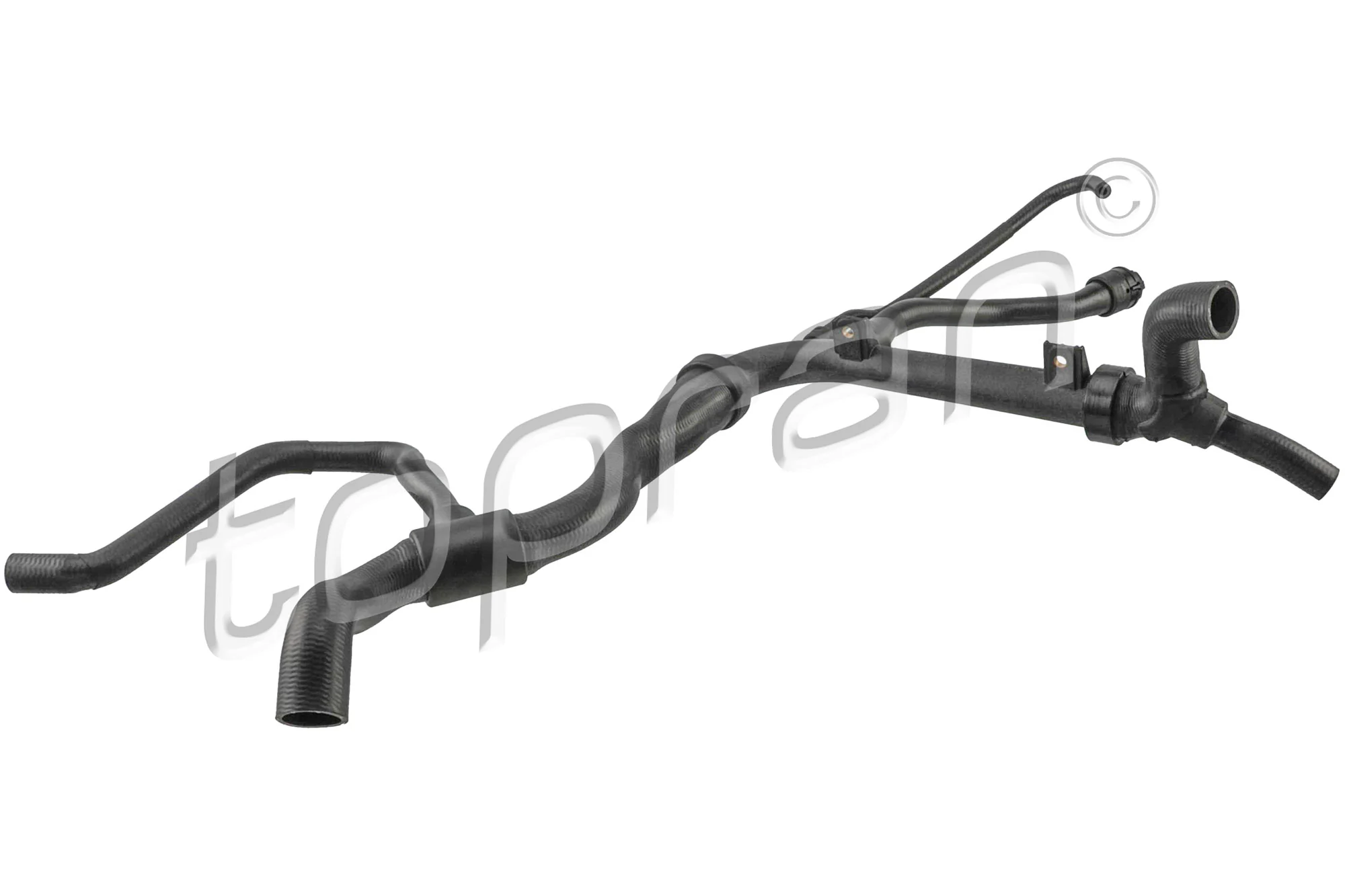 Durite de radiateur TOPRAN 207 717