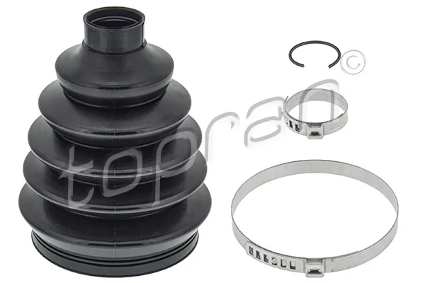 Jeu de joints-soufflets, arbre de commande TOPRAN 208 544