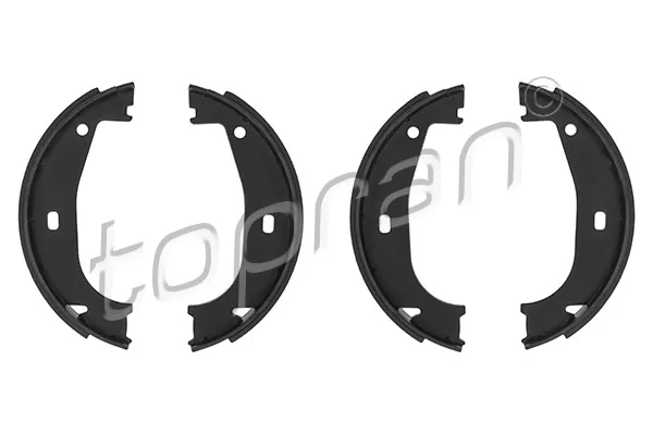 Jeu de mâchoires de frein, frein de stationnement TOPRAN 500 973