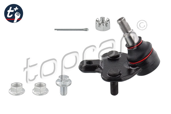 Rotule de suspension TOPRAN 600 582