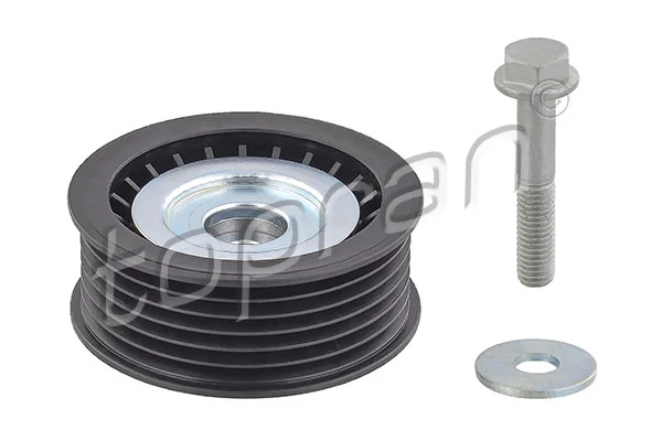 Poulie renvoi/transmission, courroie trapézoïdale à nervures TOPRAN 304 114