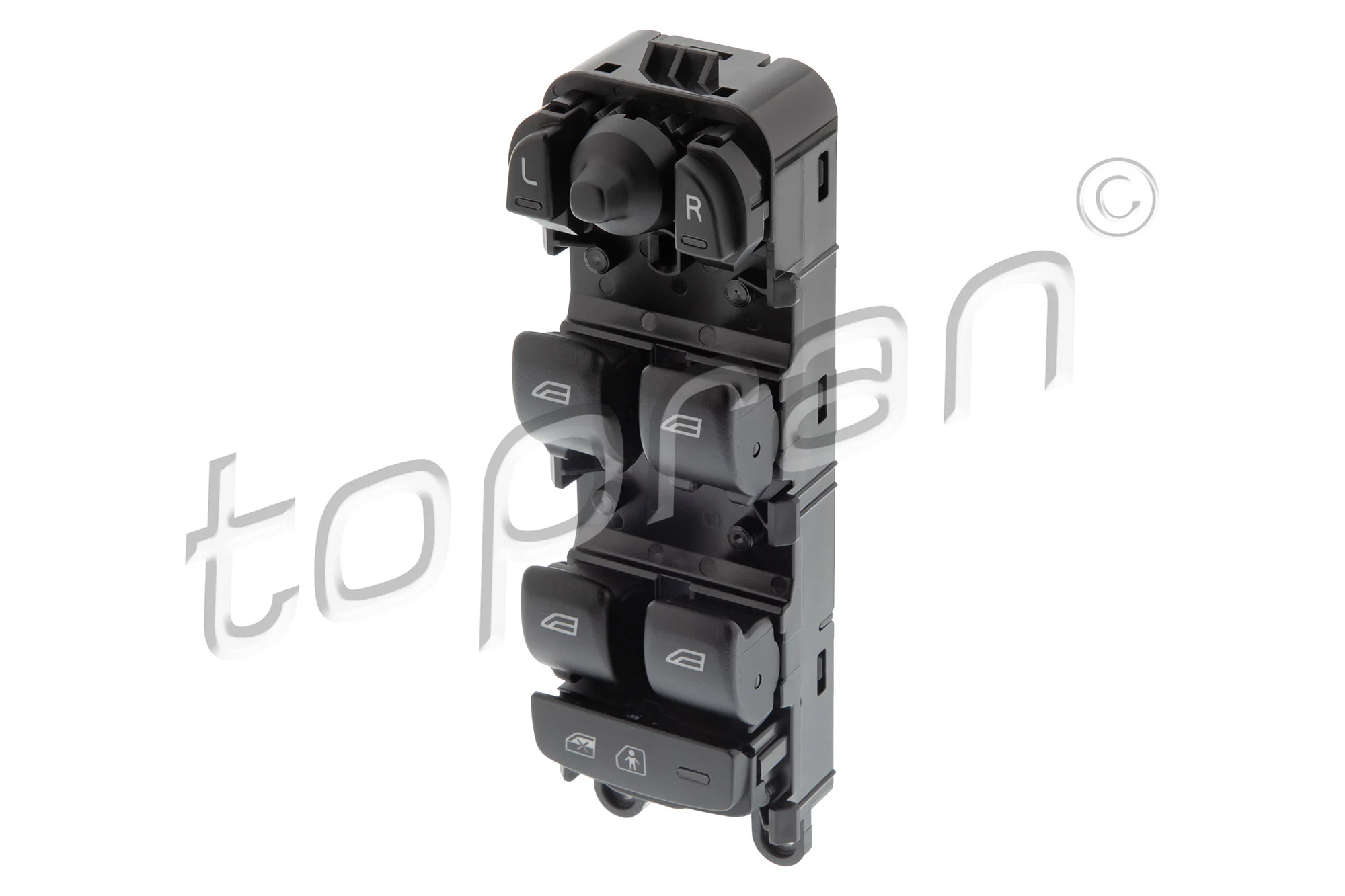 Interrupteur, lève-vitre TOPRAN 602 247