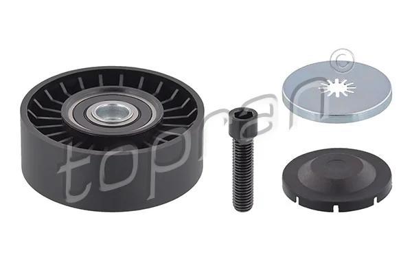 Poulie renvoi/transmission, courroie trapézoïdale à nervures TOPRAN 501 677