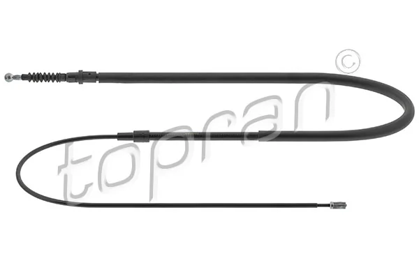 Tirette à câble, frein de stationnement TOPRAN 111 210