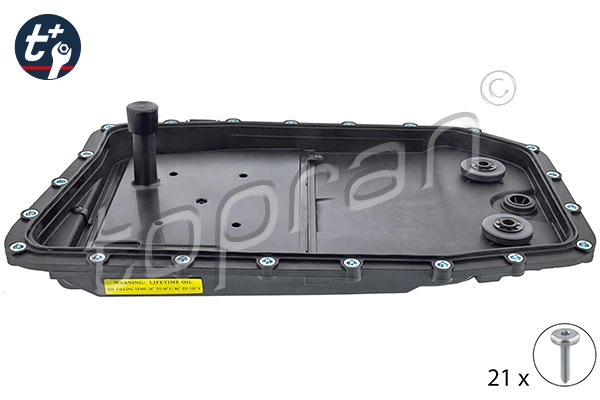 Carter d'huile, boîte automatique TOPRAN 500 991