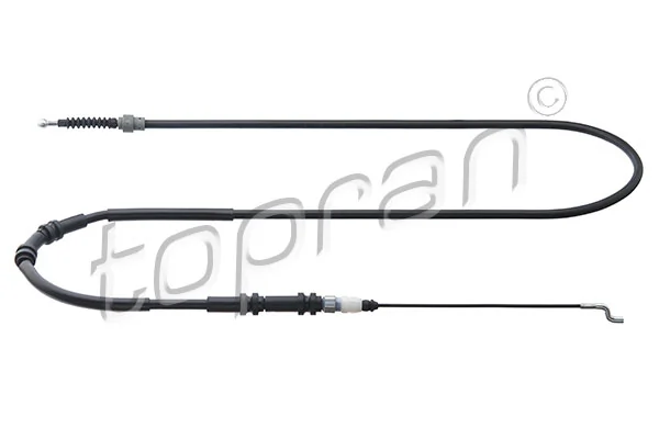 Tirette à câble, frein de stationnement TOPRAN 115 978